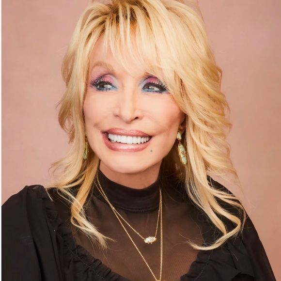 Dolly Parton x Kendra Scott Elle Butterfly Vintage Gold In Sea Green Chrysocolla - Picture 3 of 4